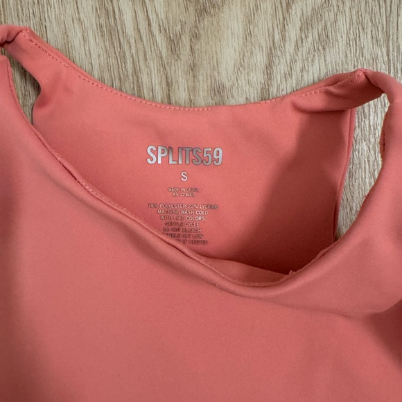 Splits59 pink Claudia tech flex sports bra - Picture 6 of 7